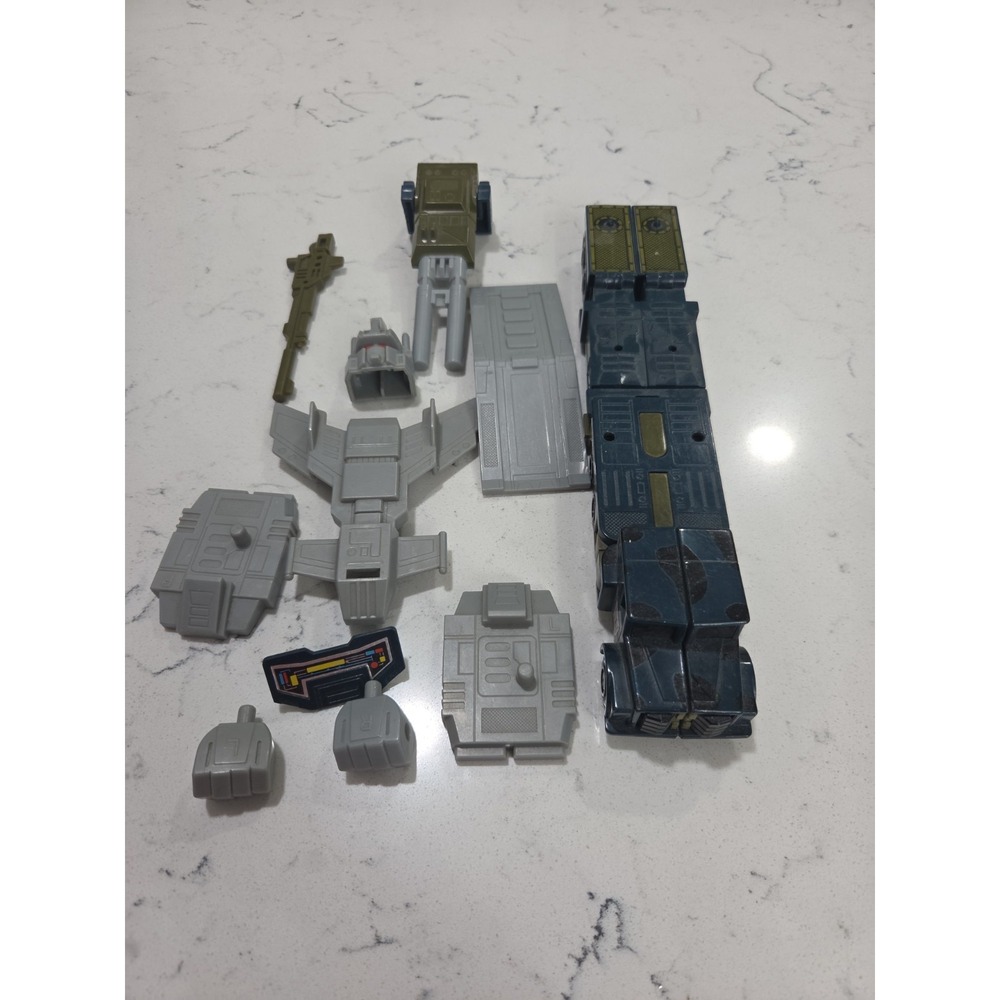 1986 HASBRO TRANSFORMERS G1 ONSLAUGHT DECEPTICON COMBATICONS COMPLETE METAL